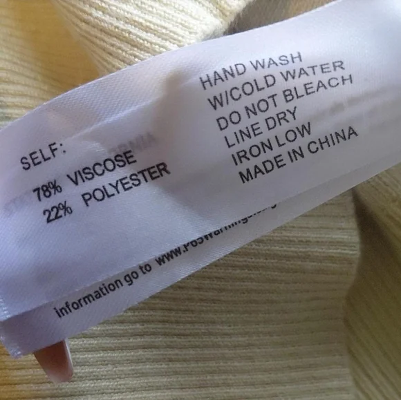 Boho Butter Yellow Ribbed Knit Cropped Tank Top Size S - Picture 8 of 8